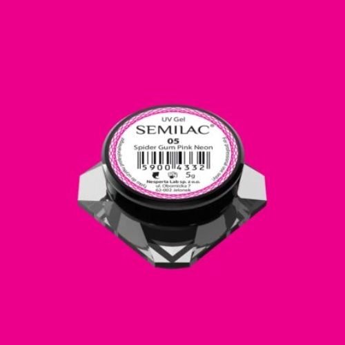 SEMILAC 05 Neon Pink Spider Gum 7 ml