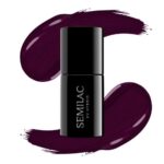 SEMILAC 099 Dark Purple Wine Lakier hybrydowy 7ml