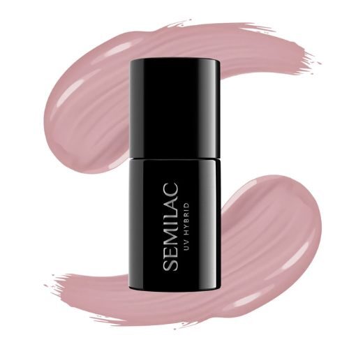 SEMILAC 136 Creamy Muffin Lakier hybrydowy 7ml