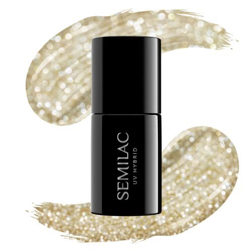 SEMILAC 260 Platinum Light Gold Lakier hybrydowy 7ml