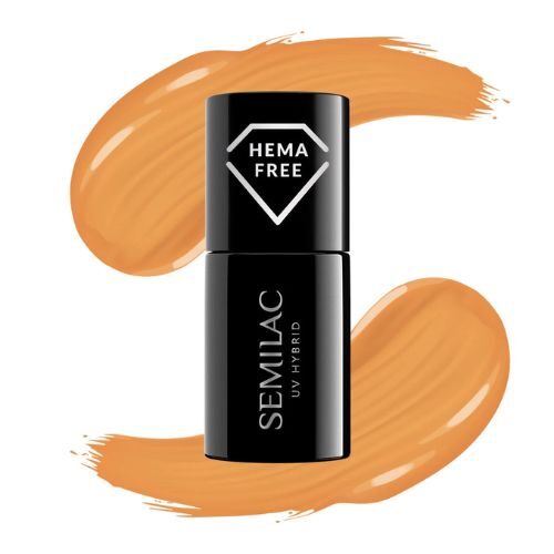 SEMILAC 416 Golden Hour Orange Lakier hybrydowy 7ml