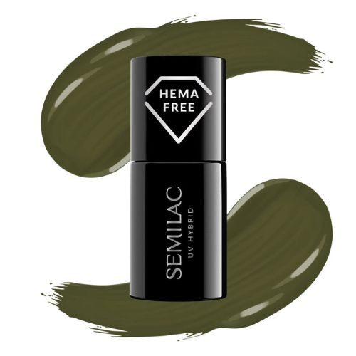 SEMILAC 421 Baobab Green Lakier hybrydowy 7ml
