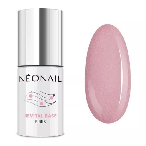 NEONAIL Revital Base Fiber Blinking Cover Pink Baza hybrydowa 7,2 ml