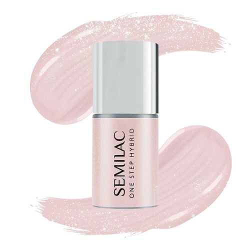 SEMILAC S259 Glitter Beige One Step Hybrid 5 ml
