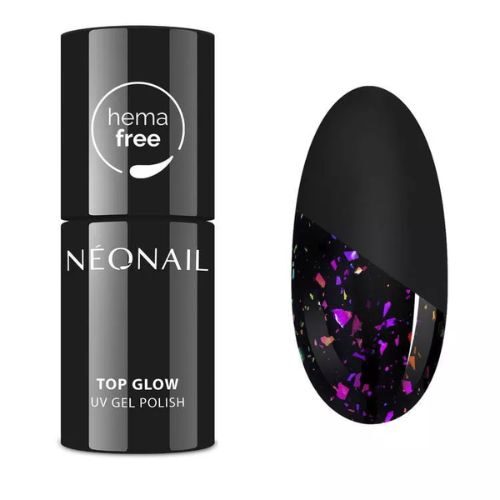 NEONAIL Top Glow Celebrate Top hybrydowy 7,2 ml