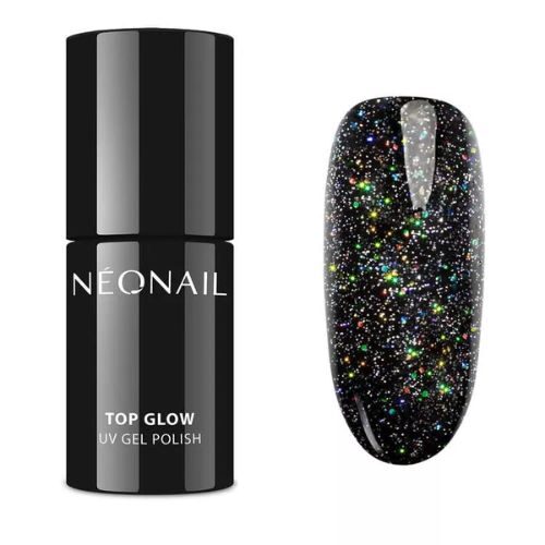 NEONAIL Top Glow Multicolor Holo Top hybrydowy 7,2 ml