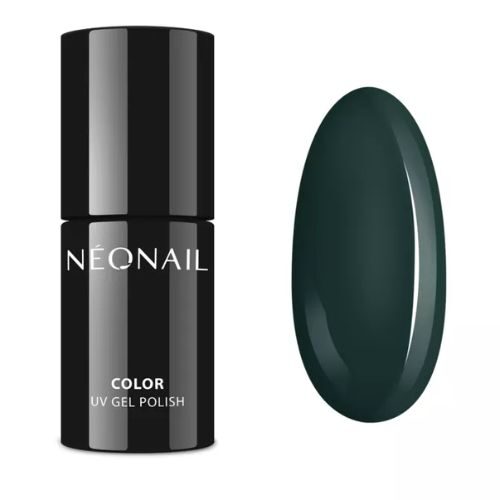 ciemny zielony lakier hybrydowy neonail Lady Green