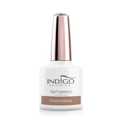 beżowy lakier hybrydowy indigo Materialista