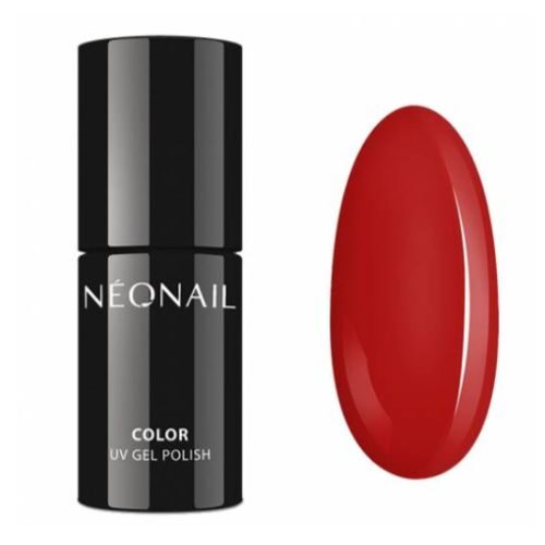 czerwony lakier hybrydowy neonail mrs red