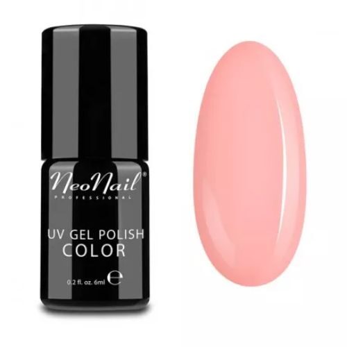 różowy delikatny jasny nude lakier hybrydowy neonail Lotus Flower