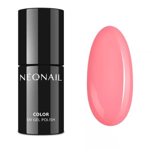różowy delikatny jasny nude lakier hybrydowy neonail Copacabana