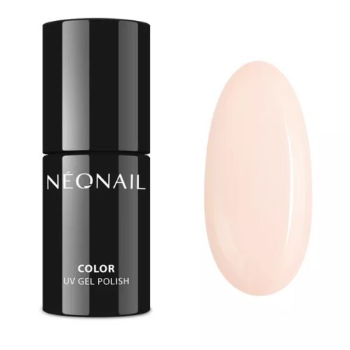 nude delikatny jasny lakier hybrydowy neonail Fine French