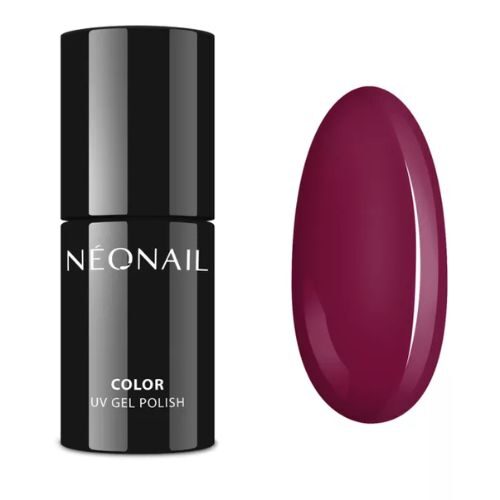 czerwony bordowy lakier hybrydowy neonail Feel Gorgeous
