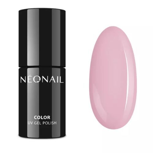 jasny różowy lakier hybrydowy neonail Flirty Blink
