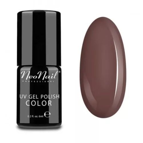 brązowy lakier hybrydowy neonail Rosy Brown