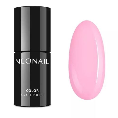 jasny różowy delikatny lakier hybrydowy neonail Pink Pudding