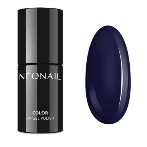 niebieski granatowy lakier hybrydowy neonail Classy Blue