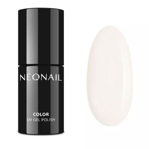 jasny delikatny biały lakier hybrydowy neonail Creamy Latte