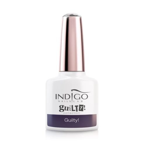 fioletowy lakier hybrydowy indigo guilty!