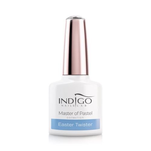 niebieski jasny lakier hybrydowy indigo Easter Twister