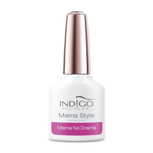 różowy intensywny lakier hybrydowy indigo Mama No Drama
