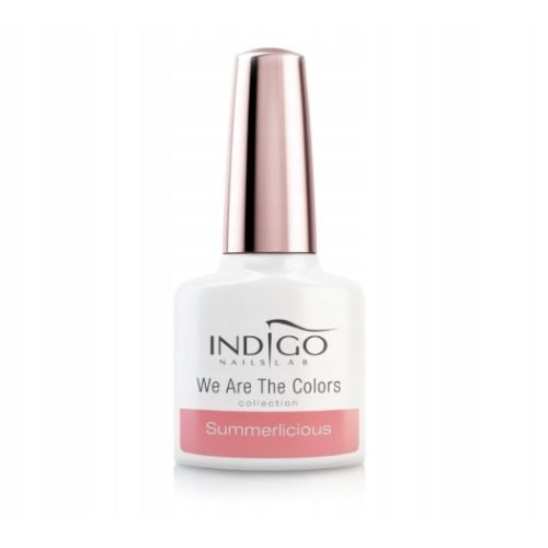 brzoskwiniowy lakier hybrydowy indigo Summerlicious