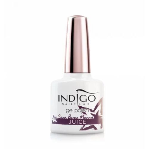 śliwkowy fioletowy lakier hybrydowy indigo Juice