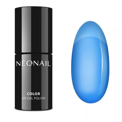 niebieski lakier hybrydowy neonail Waves Lover