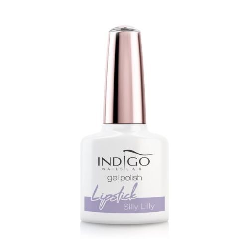 fioletowy liliowy lakier hybrydowy indigo Silly Lilly