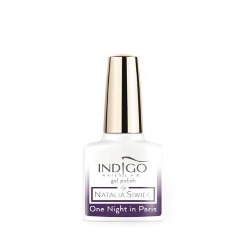 fioletowy śliwkowy lakier hybrydowy indigo One Night in Paris