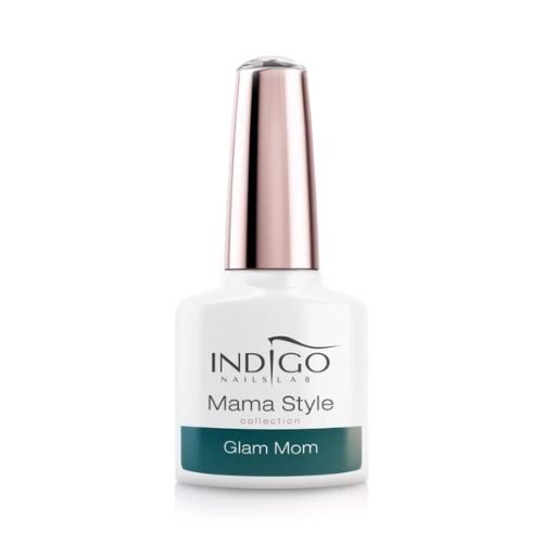 zielony morski lakier hybrydowy indigo Glam Mom