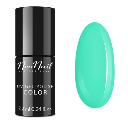 miętowy lakier hybrydowy neonail Feeling Mint