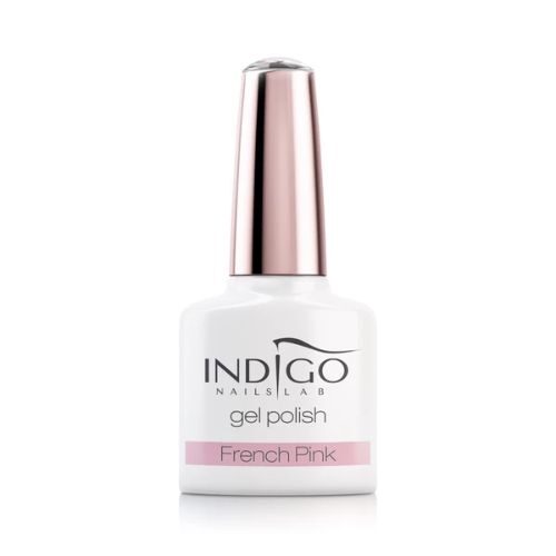pastelowy róż lakier hybrydowy indigo French Pink