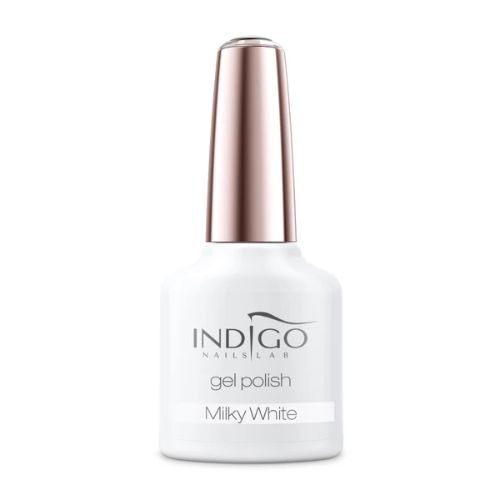 mleczny biały lakier hybrydowy indigo Milky White