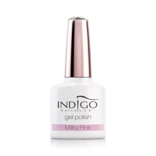 różowy pastelowy lakier hybrydowy indigo Milky Pink