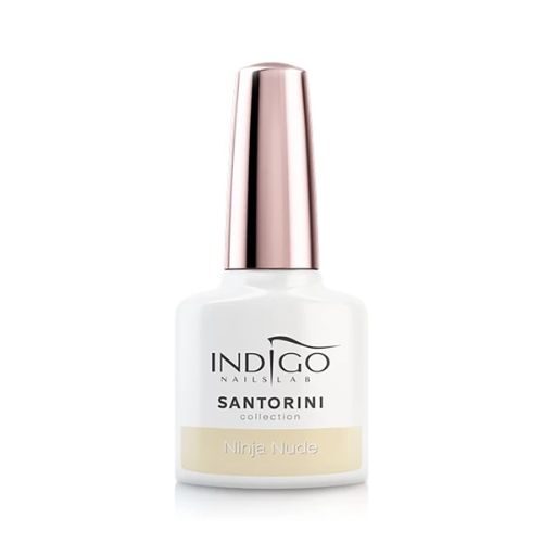 jasny żółty pastelowy lakier hybrydowy indigo Ninja Nude