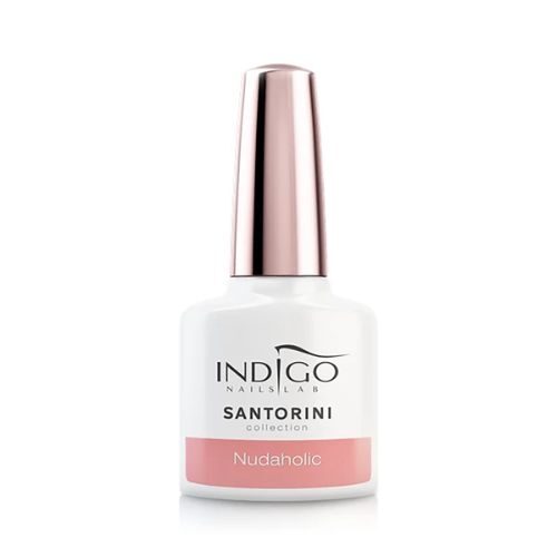 brzoskwiniowy nude lakier hybrydowy indigo Nudaholic