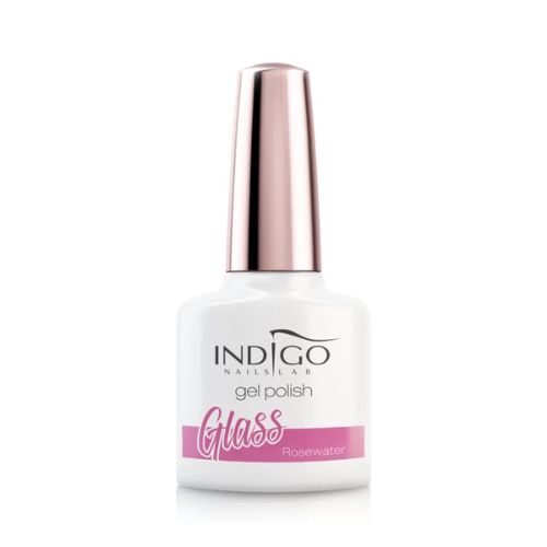 różowy delikatny lakier hybrydowy indigo Rosewater