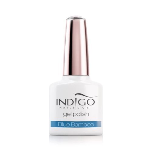 niebieski lakier hybrydowy indigo Blue Bamboo