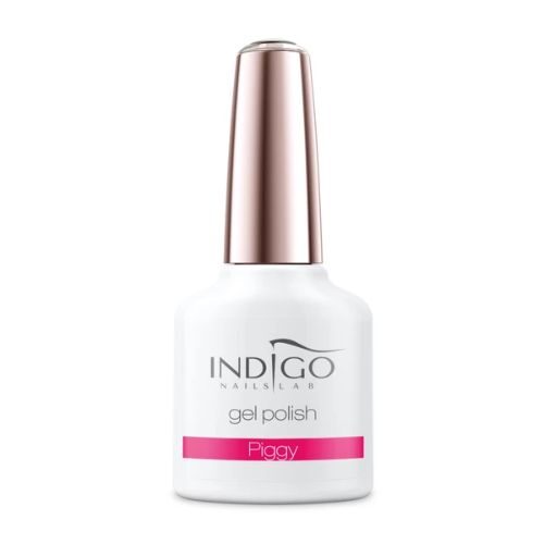 różowy beżowy lakier hybrydowy indigo Piggy