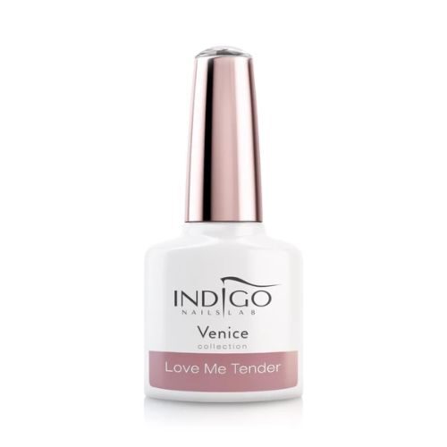 brązowy nude lakier hybrydowy indigo Love Me Tender