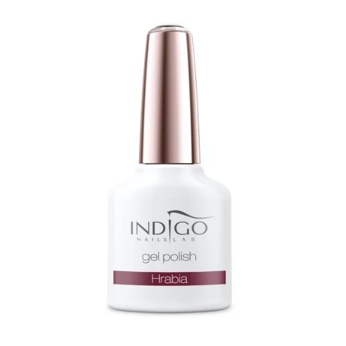 czerwony bordowy lakier hybrydowy indigo Hrabia 