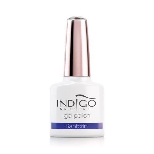 kobaltowy granatowy niebieski lakier hybrydowy indigo Santorini