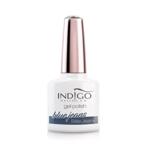 niebieski ciemny lakier hybrydowy indigo Billie Jeans