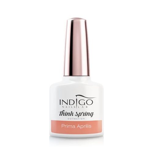 brzoskwiniowy lakier hybrydowy indigo Prima Aprilis