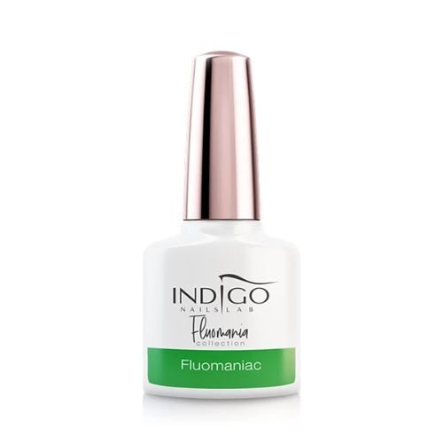 zielony neonowy lakier hybrydowy indigo Fluomaniac