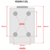 YESON Autoklaw serii E 22L BLACK