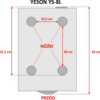 YESON Autoklaw serii YS 8L Silver