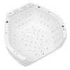 CLAVIER Q100 BL Lampa do paznokci UV/LED 48W, biała, 57x LED, lustrzane dno