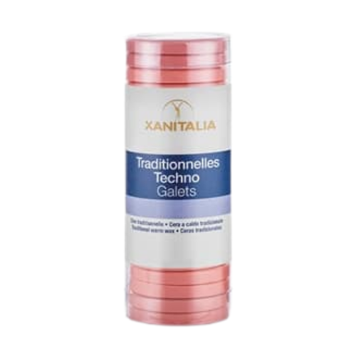 XANITALUA Wosk twardy azulenowy do depilacji Titanio Rose 400g